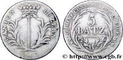 SUISSE - CANTON LUCERNA 5 Batzen - Canton de Lucerne 1816