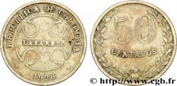 KOLUMBIEN 50 Centavos “Lazareto” 1928