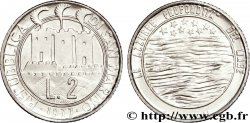 SAN MARINO 2 Lire 3 tours / écologie : la mer 1977 Rome - R