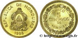 HONDURAS 5 Centavos de Lempira emblème national 1998 