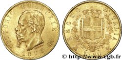 ITALIA 20 Lire or Victor Emmanuel II, roi d’Italie 1873 Milan