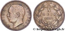 PORTUGAL 10 Réis Louis Ier (Luis) 1882