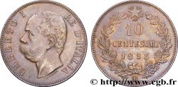 ITALIA 10 Centesimi Humbert Ier 1893 Birmingham