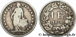 SCHWEIZ 1 Franc Helvetia 1876 Berne