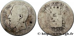 BELGIEN 1 Franc Léopold II légende française 1869