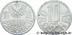 ÖSTERREICH 10 Groschen aigle 1957