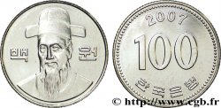 SOUTH KOREA 100 Won Amiral Yi Sun-Shin 2007