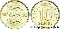 ESTONIA 20 Senti emblème aux 3 lions 2002