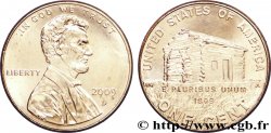 ÉTATS-UNIS D AMÉRIQUE 1 Cent Lincoln / la cabane en rondins 2009 Denver SPL