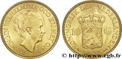 NETHERLANDS - KINGDOM OF THE NETHERLANDS - WILHELMINA 10 Gulden, 4ème type 1925 Utrecht, caducée, 2.000.000 ex.