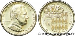 MONACO 1/2 Franc Rainier III / écu couronné 1965 Paris