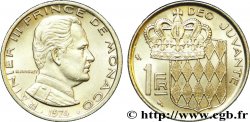 MONACO 1 Franc Rainier III / écu couronné 1974 Paris