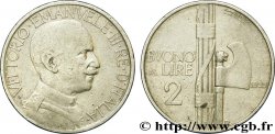 ITALIA Bon pour 2 Lire (Buono da Lire 2) Victor Emmanuel III / faisceau de licteur 1923 Rome - R