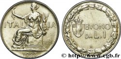 ITALY 1 Lire (Buono da L.1) Italie assise 1923 Rome - R