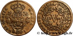 PORTUGAL 5 Réis frappe au nom de Marie Ière (Maria) 1799