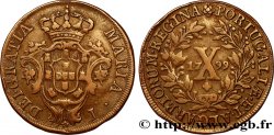 PORTUGAL 10 Réis Marie I (Maria) 1799