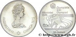 CANADá
10 Dollars JO Montréal 1976 canoë / Elisabeth II 1975