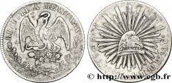 MEXIQUE 2 Reales aigle / bonnet phrygien RM/RL 1835/4 1835 Durango - D°