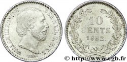 NETHERLANDS 10 Cents Guillaume III 1882 Utrecht