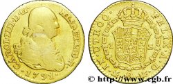 ESPAÑA 1 Escudo Charles III / armes 1791 Madrid