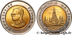 THAILAND 10 Baht roi Rama IX Bhumipol BE 2549 2006