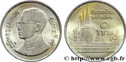 THAILAND 1 Baht roi Bhumipol Adulyadej Rama IX / palais BE 2532 1989