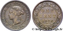 CANADA 1 Cent Victoria 1876 Heaton - H
