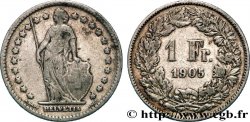 SUISSE 1 Franc Helvetia 1905 Berne - B