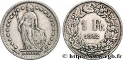 SWITZERLAND 1 Franc Helvetia 1912 Berne - B
