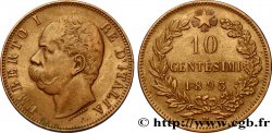 ITALIE 10 Centesimi Humbert Ier 1893 Rome - R