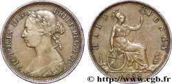 ROYAUME-UNI 1/2 Penny Victoria “Bun Head” 1888