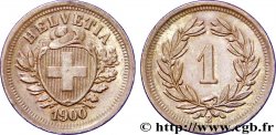 SVIZZERA 1 Centime Croix Suisse 1900 Berne - B