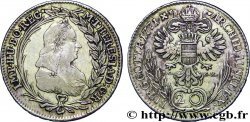 AUSTRIA 20 Kreuzer Marie-Thérèse / aigle bicéphale 1771 Vienne