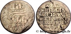 ALLEMAGNE - MECKLEMBOURG-SCHWERIN 1 Schilling monogramme de Frédéric-François Ier de Mecklembourg-Schwerin 1790