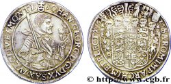 ALLEMAGNE - SAXE 1 Thaler Duché de Saxe, Jean-Georges Ier en armure / écu aux heaumes 1625 