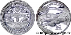 ISOLE MARSHALL 50 Dollars avions de la seconde guerre mondiale : armes / Avro Lancaster 1991 Sunshine Mining Mint - S