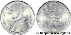 VATICAN ET ÉTATS PONTIFICAUX 10 Lire type FAO Paul VI an VI (1968) / miracle de la multiplication des pains N.D.