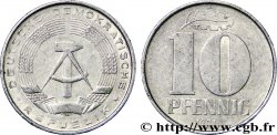 GERMAN DEMOCRATIC REPUBLIC 10 Pfennig emblème de la RDA 1971 Berlin