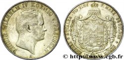 GERMANY 2 Thaler (3 1/2 gulden) Frédéric-Guillaume IV / écu armorié couronné 1846 Berlin