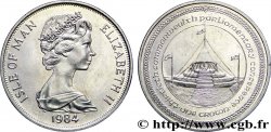 ÎLE DE MAN 1 Crown Elisabeth II 30e conférence parlementaire du Commonwealth 1984