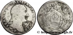 ITALIA - REGNO DI NAPOLI 1 Tari ou 20 Grana Royaume des Deux Siciles Ferdinand IV / couronne 1798