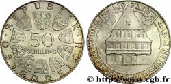 AUSTRIA 50 Schilling 500e anniversaire de la maison Bummerl à Steyr 1973