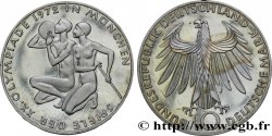ALLEMAGNE 10 Mark BE (Proof) XXe J.O. Munich : basket-ball et canoeing / aigle 1972 Hambourg - J