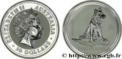 AUSTRALIA 30 Dollars BE (Proof) année du chien : Elisabeth II / chien 2006 Perth