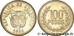 COLOMBIA 100 Pesos emblème 2008