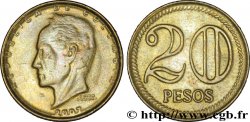 COLOMBIE 20 Pesos Simon Bolivar 2007
