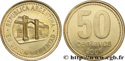 ARGENTINA 50 Centavos Palais provincial de Tucuman 2009