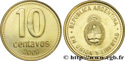 ARGENTINA 10 Centavos emblème 2008