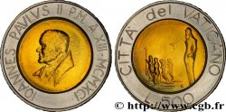 VATICANO Y ESTADOS PONTIFICIOS 500 Lire Jean Paul II an XIII 1991 Rome