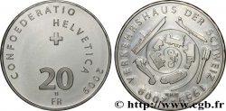 SWITZERLAND 20 Francs 50e anniversaire du Musée suisse des transports 2009 Berne - B